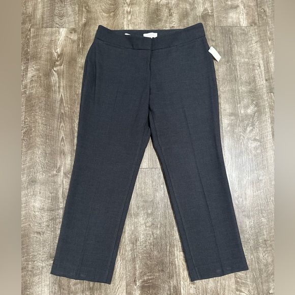 Talbots Pants - TALBOTS WOMENS GREY DRESS PANTS CURVY SIZE 14p
